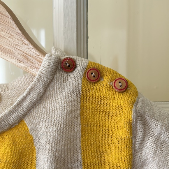 BOBO Choses Art College knitting top, artist collection, never worn, wood button - Picture 4 of 5